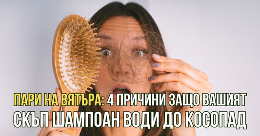 Пари на Вятъра: 4 Причини Защо Вашият Скъп Шампоан Води до Косопад