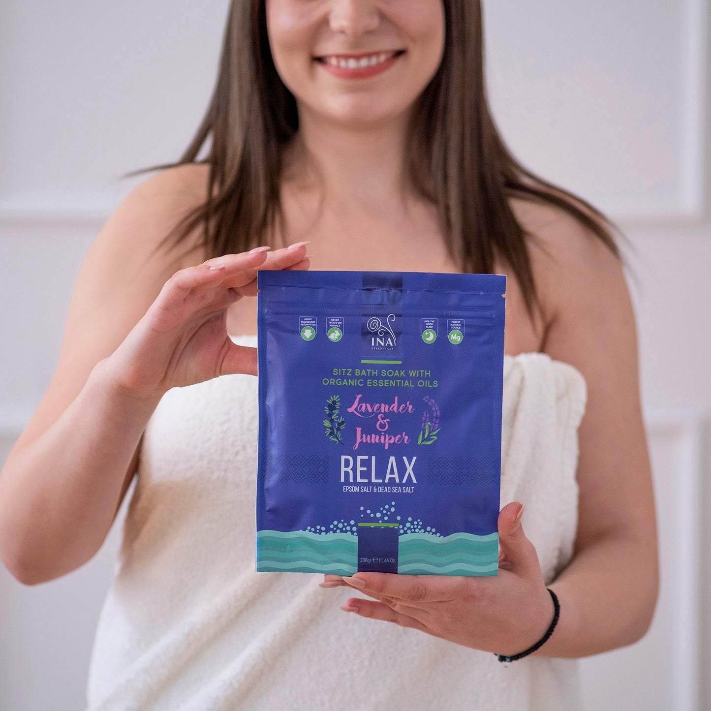 Relax - Соли за вана с Лавандула и Хвойна за Хармония и спокойствие