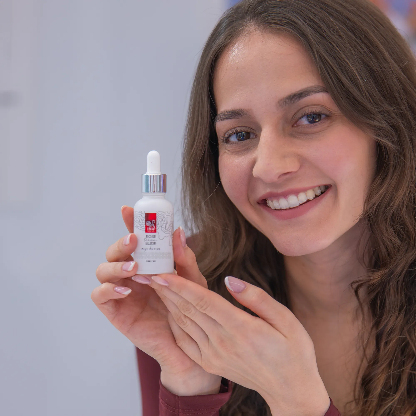 Интензивен Anti-Age Серум за лице с Био Розово масло - Rose Elixir