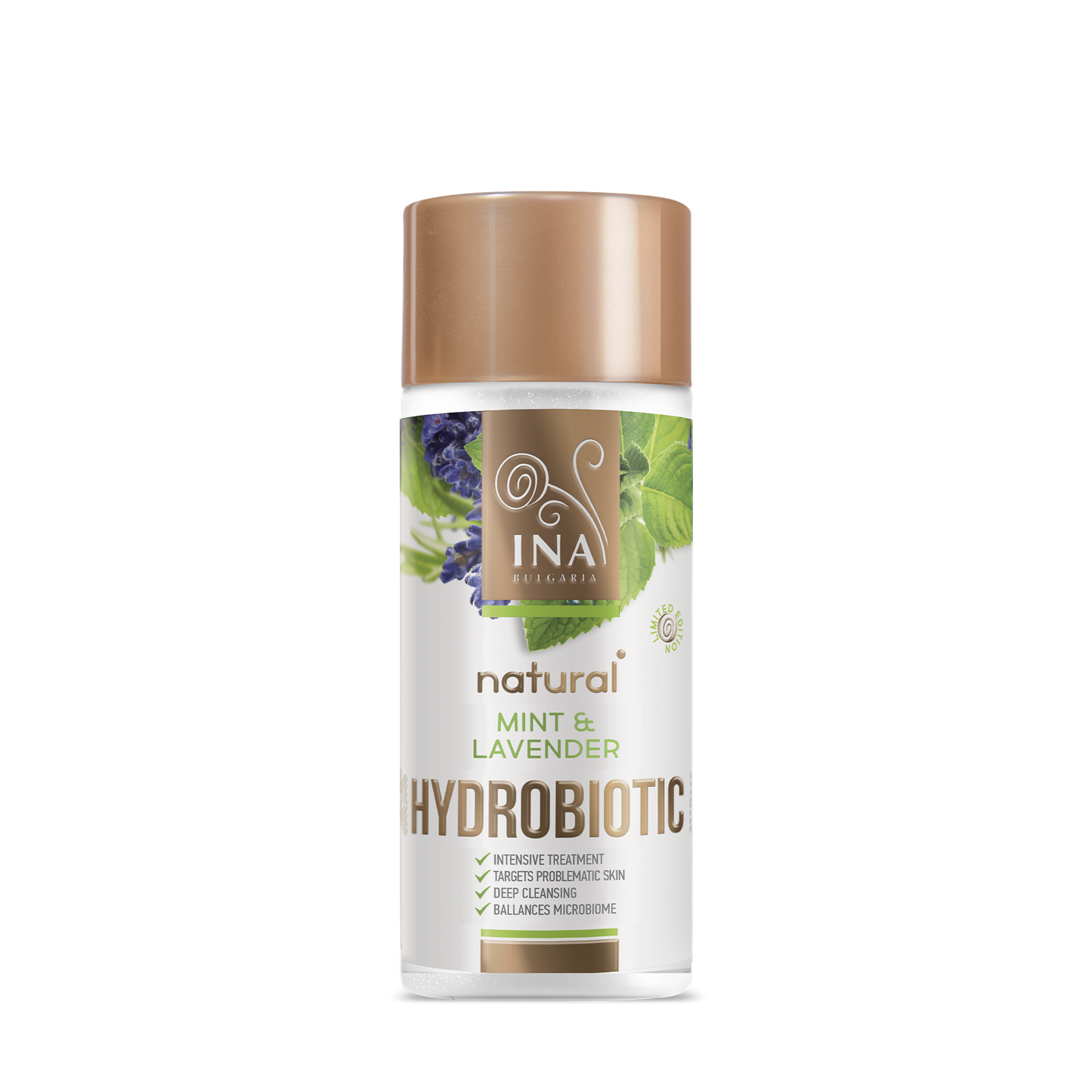 Hydrobiotic - Лавандула и Мента - интензивна грижа при Акне