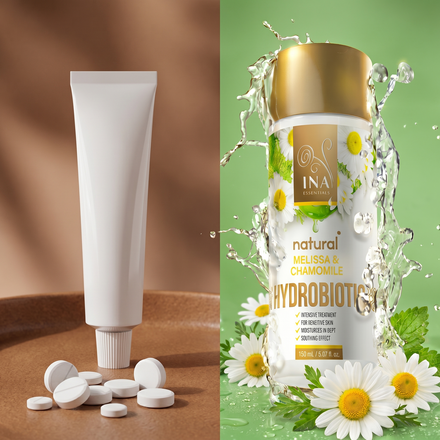 Chamomile water vs steroid cream comparison