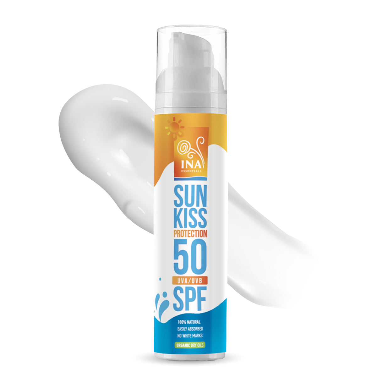 100% Натурална слънцезащита за лице и тяло SPF 50 с Био Бяла Ела