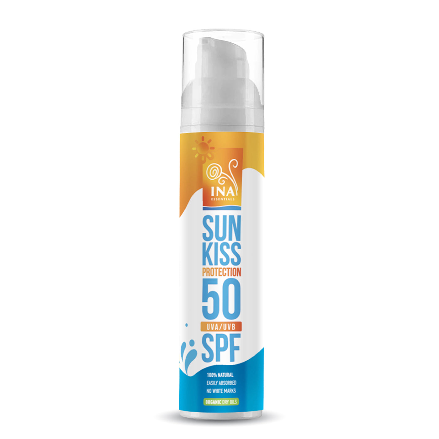100% Натурална слънцезащита за лице и тяло SPF 50 с Био Бяла Ела