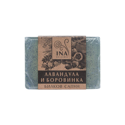 Билков Сапун Лавандула и Боровинка-InaEssentials-